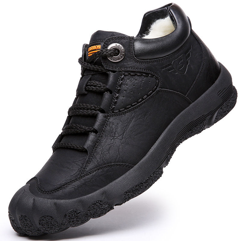 Fleece-Lined Warm Snow Hiking Boots