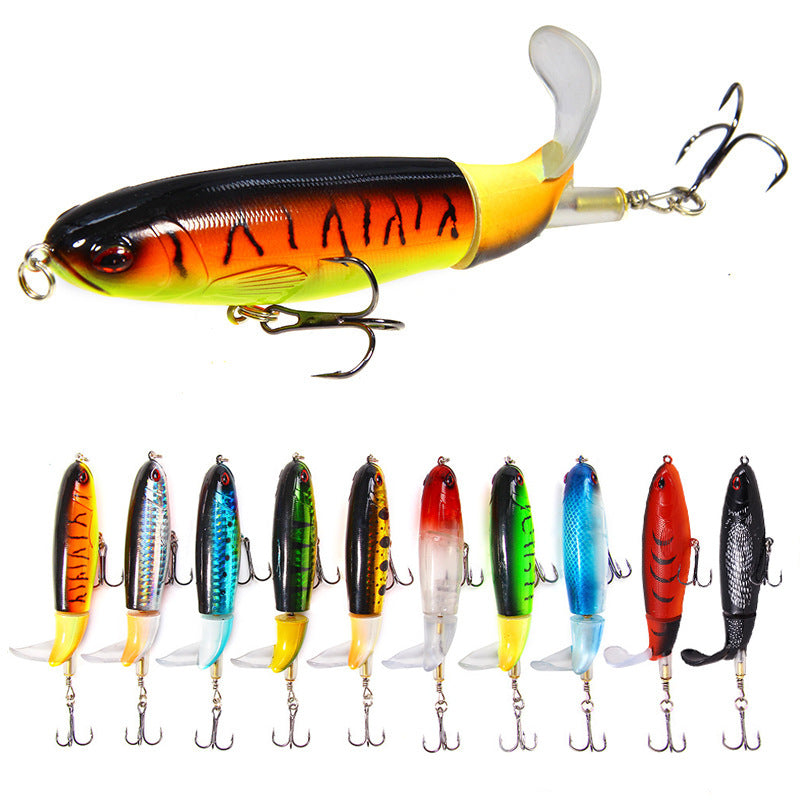 Bait Propeller Tractor Floating Pencil Fishing Lure 15g