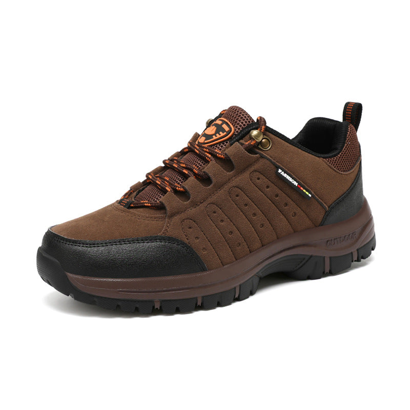 Unisex Waterproof Leather Hiking Shoes
