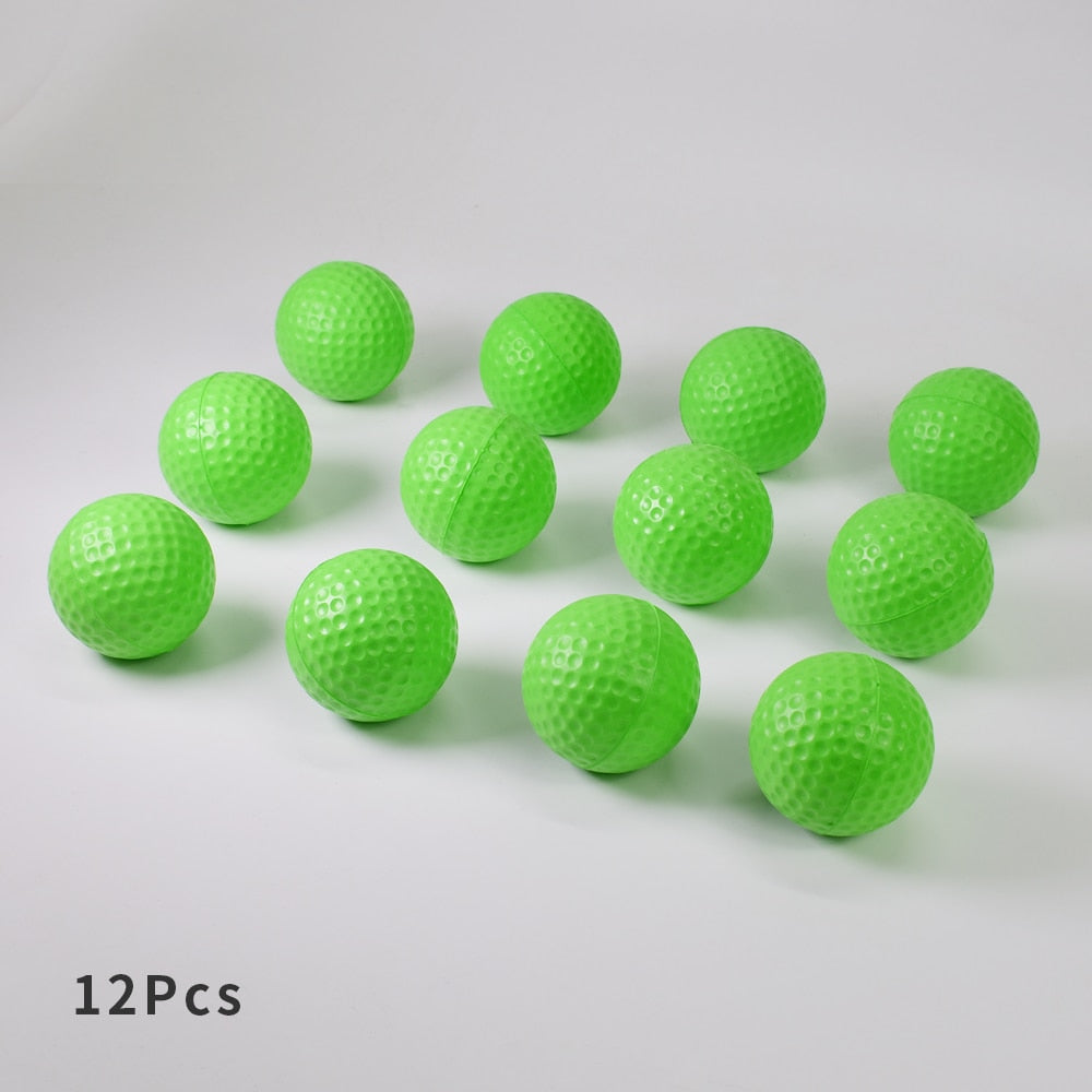12PCS Foam Practice Golf Training Balls