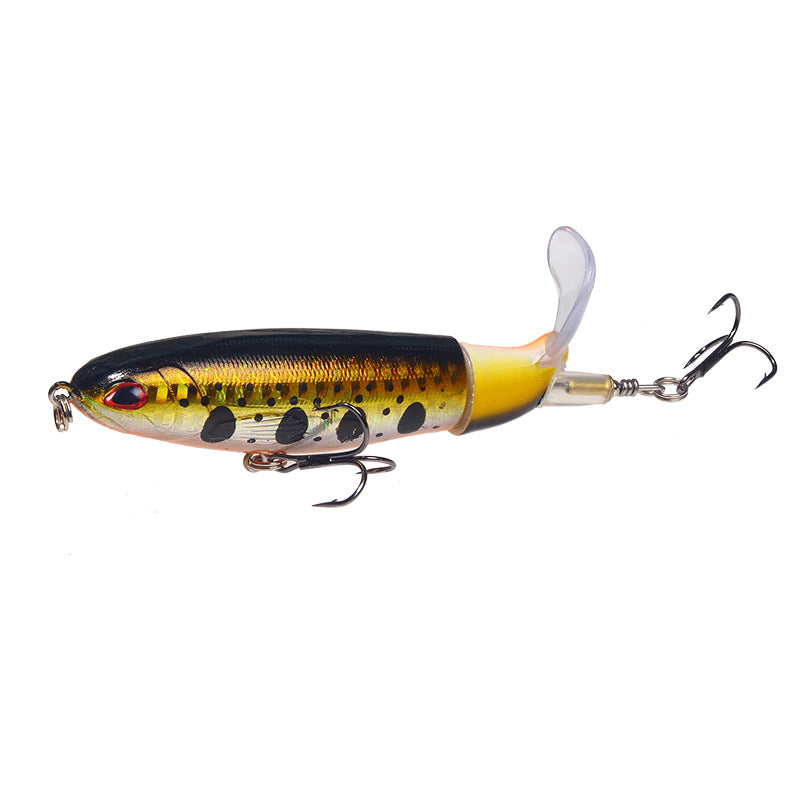 Bait Propeller Tractor Floating Pencil Fishing Lure 15g