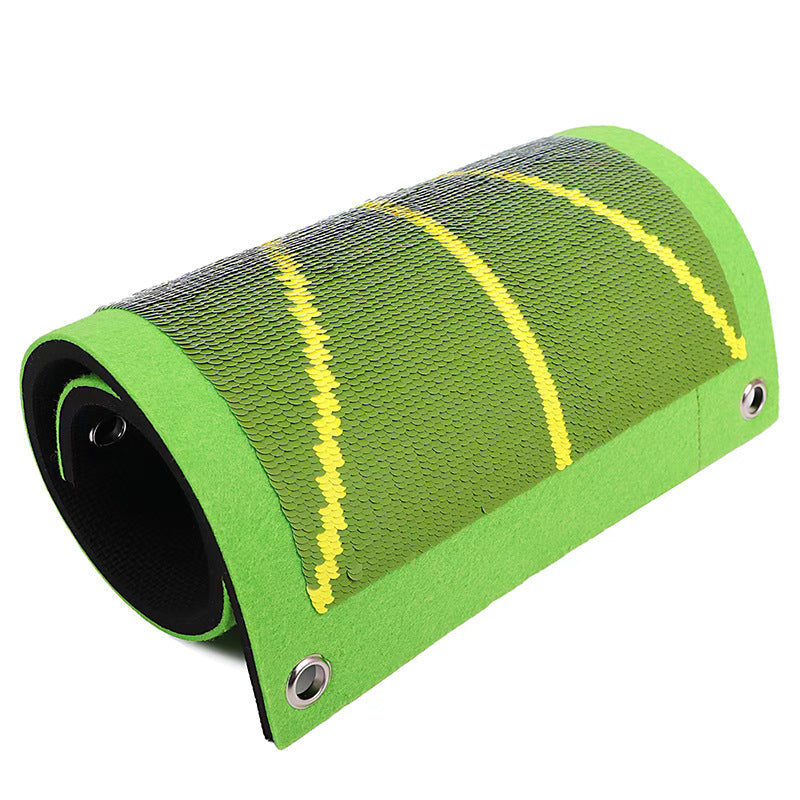 Golf Swing Practice Track Training Mat