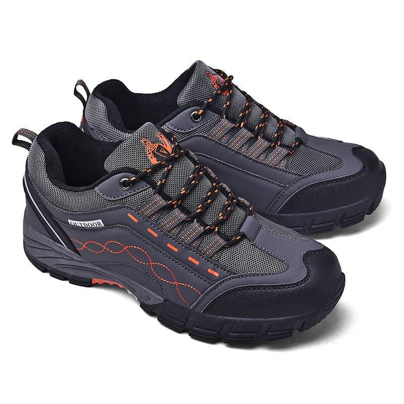 Men’s Casual Leather Outdoor Walking Shoes