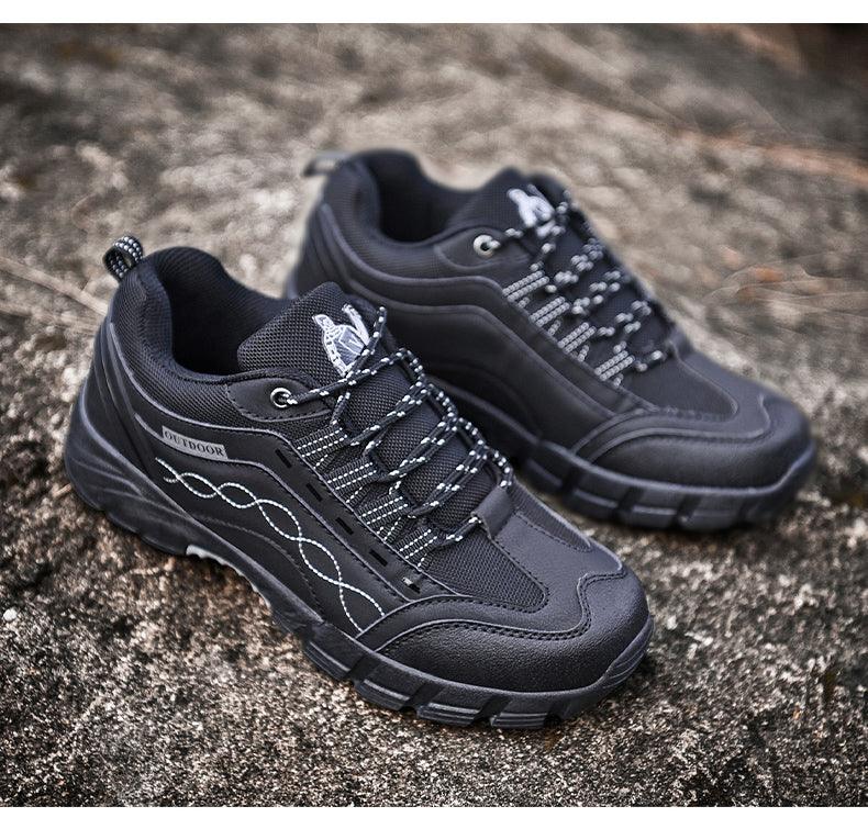 Men’s Casual Leather Outdoor Walking Shoes