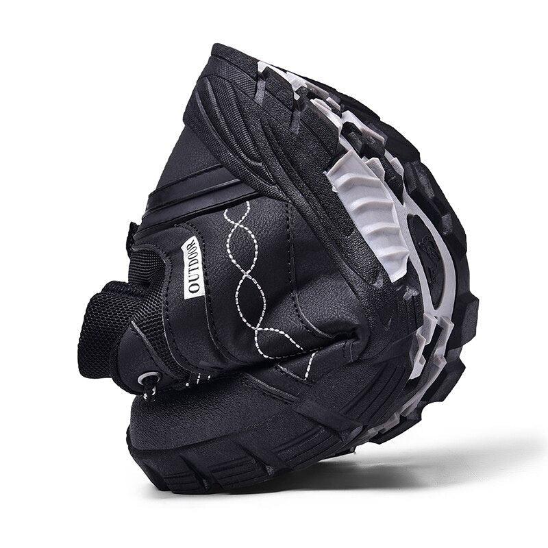 Men’s Casual Leather Outdoor Walking Shoes
