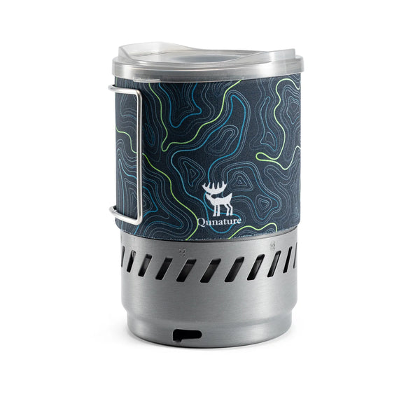 Integrated Heat Collection Camping Stove System