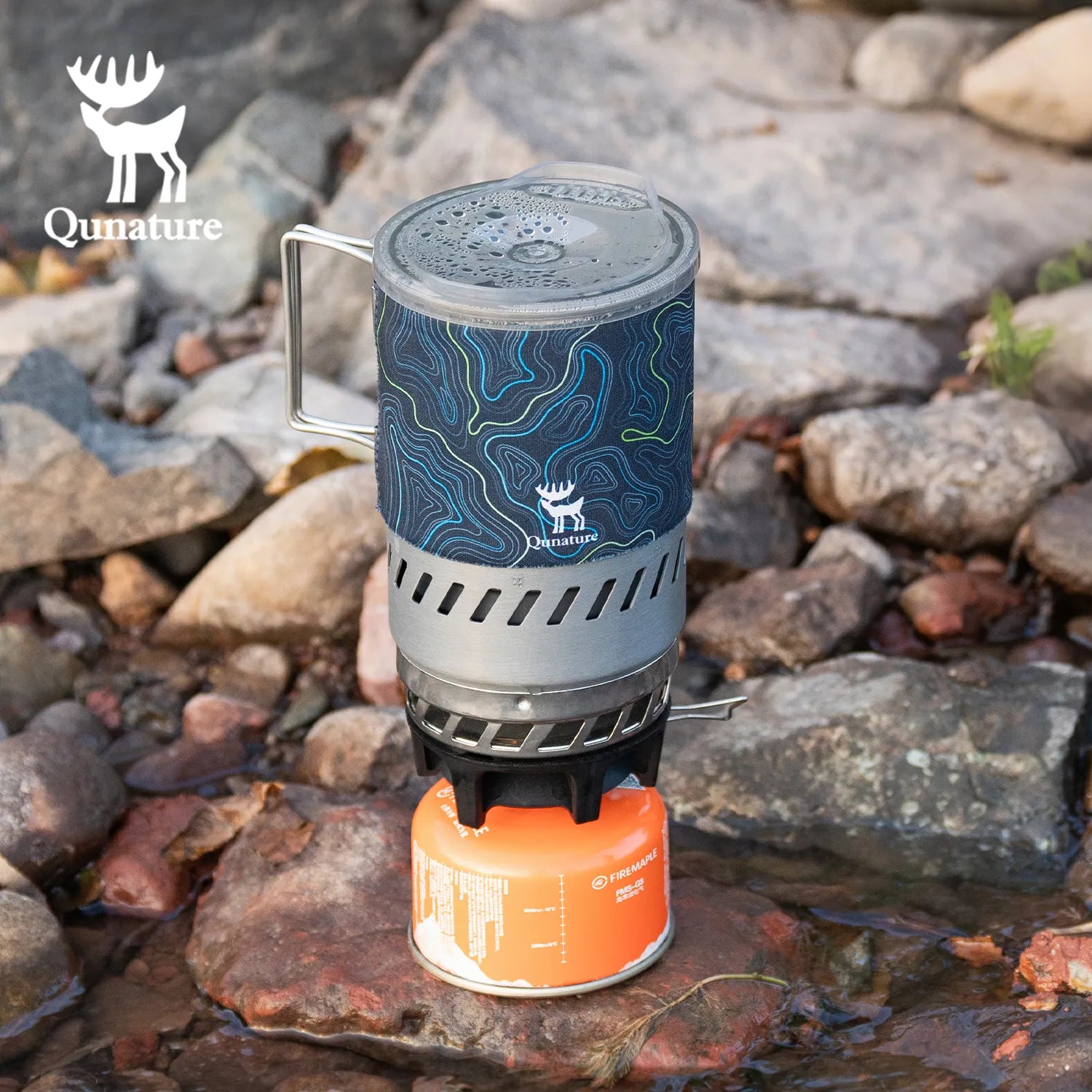 Integrated Heat Collection Camping Stove System