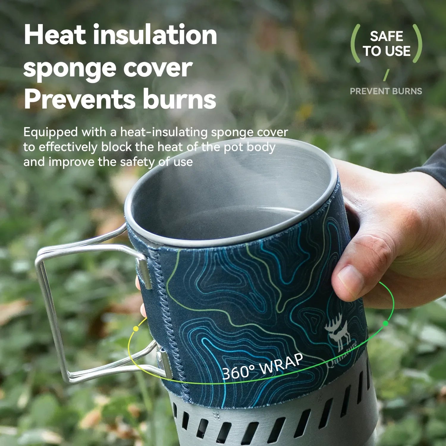 Integrated Heat Collection Camping Stove System