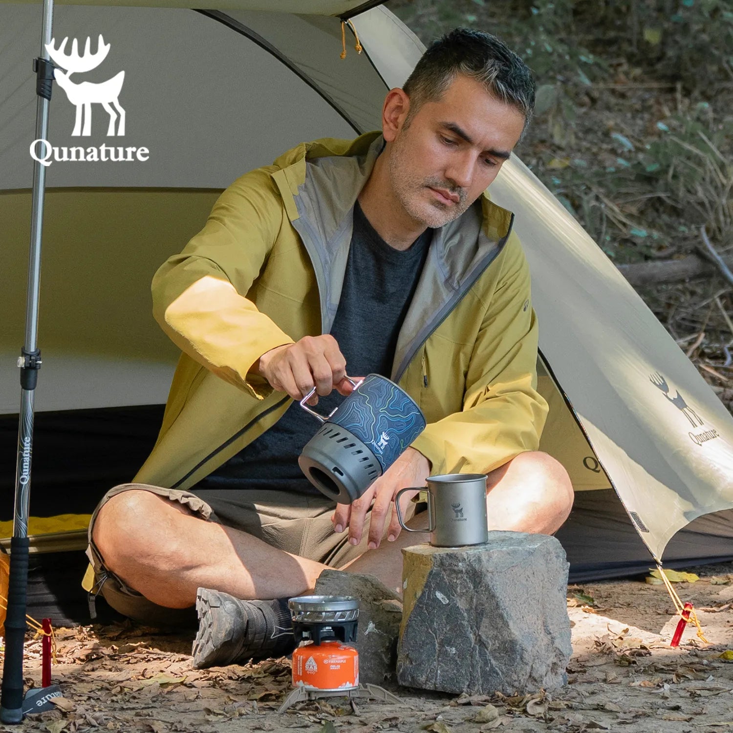 Integrated Heat Collection Camping Stove System