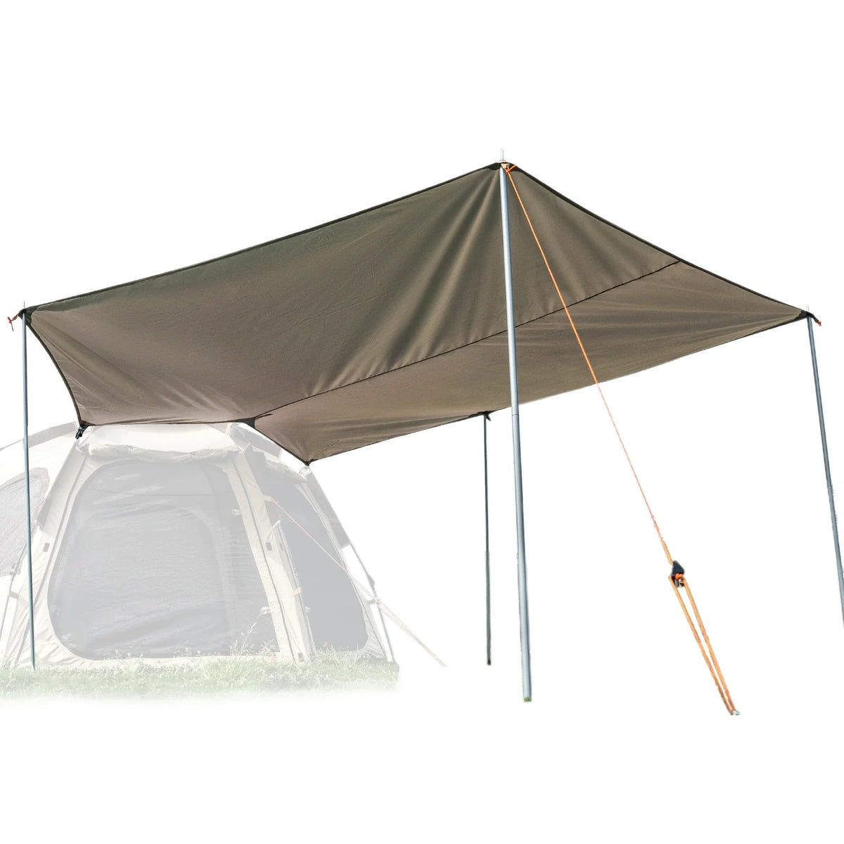Quick Setup Hexagonal Tent UPF50+ Waterproof Lightweight